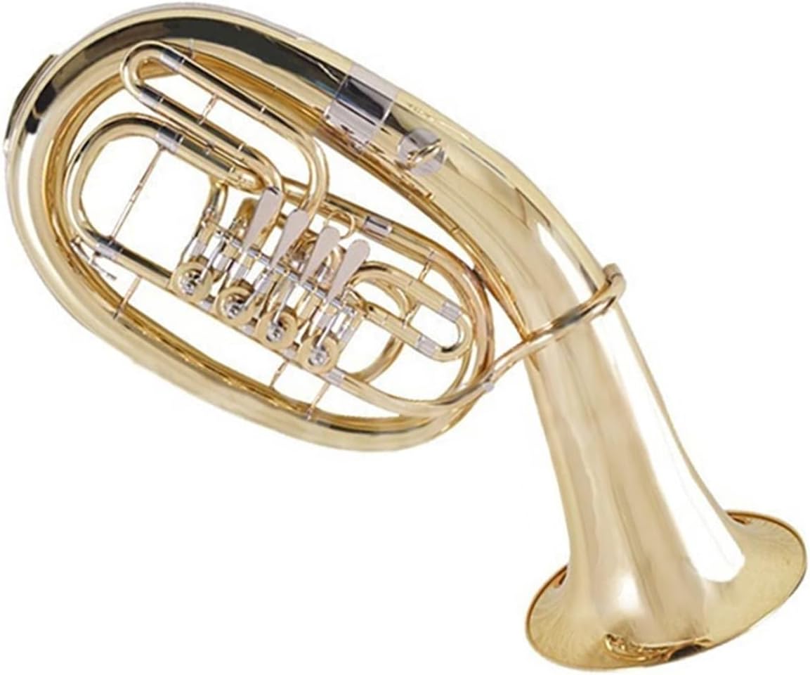 Euphonium Instrument In Bb Flat Key 4 Keys Euphonium All-brass Instrument
