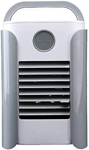 Mini Air Cooler, Portable Mini Air Condition, Personal Air Purifier USB Charging Air Conditioner Fan Refrigerator Air Cooler Nano Fan(Gray)