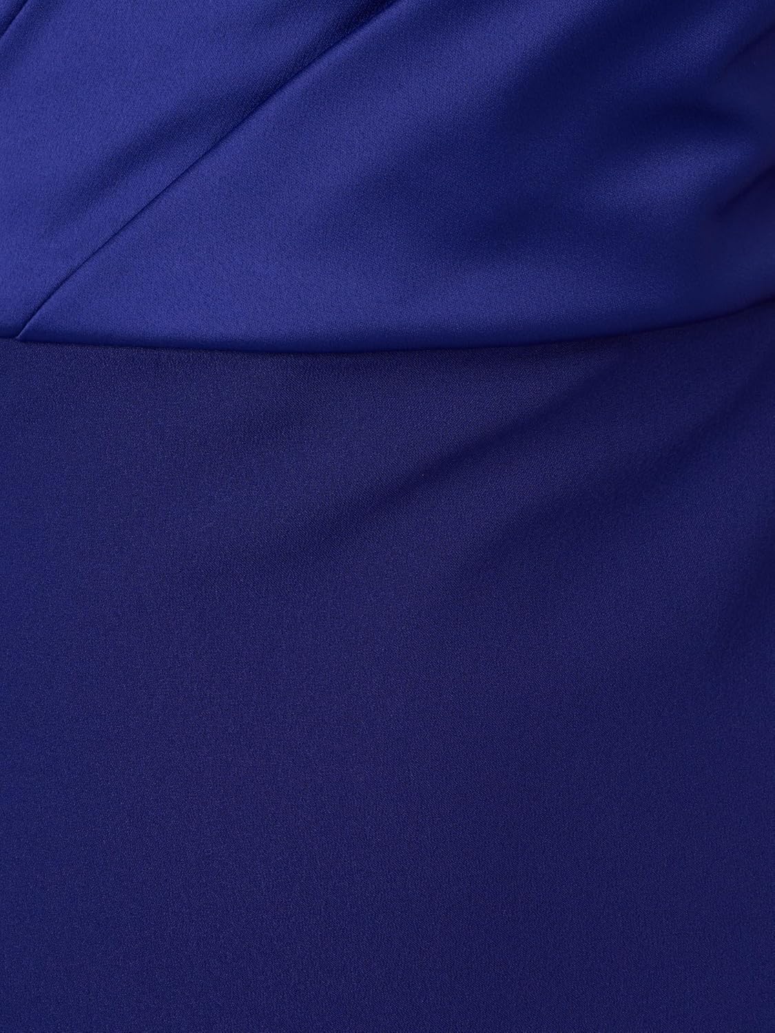 Adrianna Papell Womens Satin One Shoulder Midi Dress