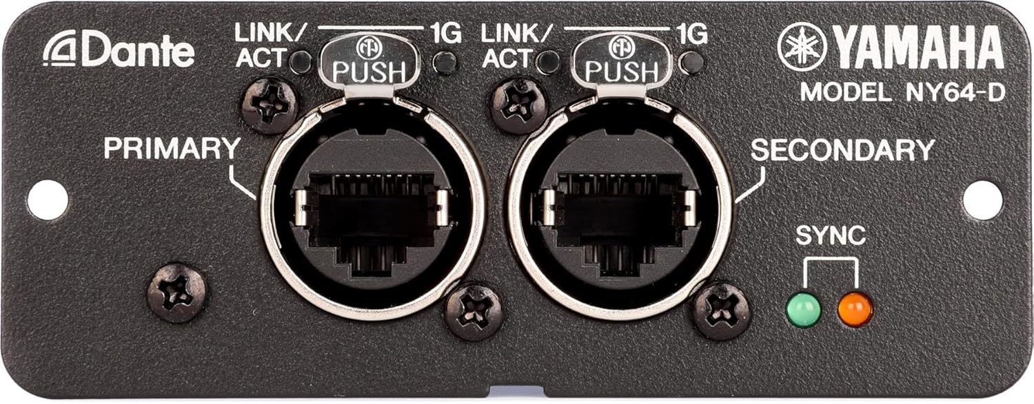 NY64-D Dante Expansion Card for TF Mixing Consoles