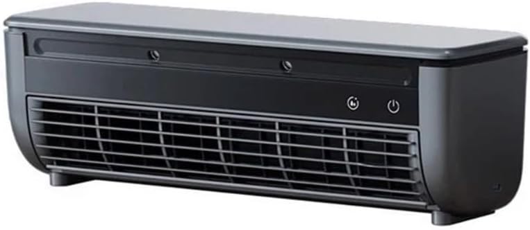 2025 Upgraded Portable Wireless Wall Mounted Air Conditioner|Upgraded 3 Wind Modes for Fast Cooling|15W 6000mAh AC with Remote Control|10 dB Quiet for Home,Bedroom,Kitchen (Dark Gray)