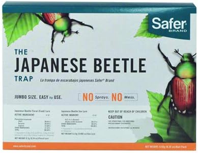 Safer 70102 Japanese Beetle Trap - Quantity 12