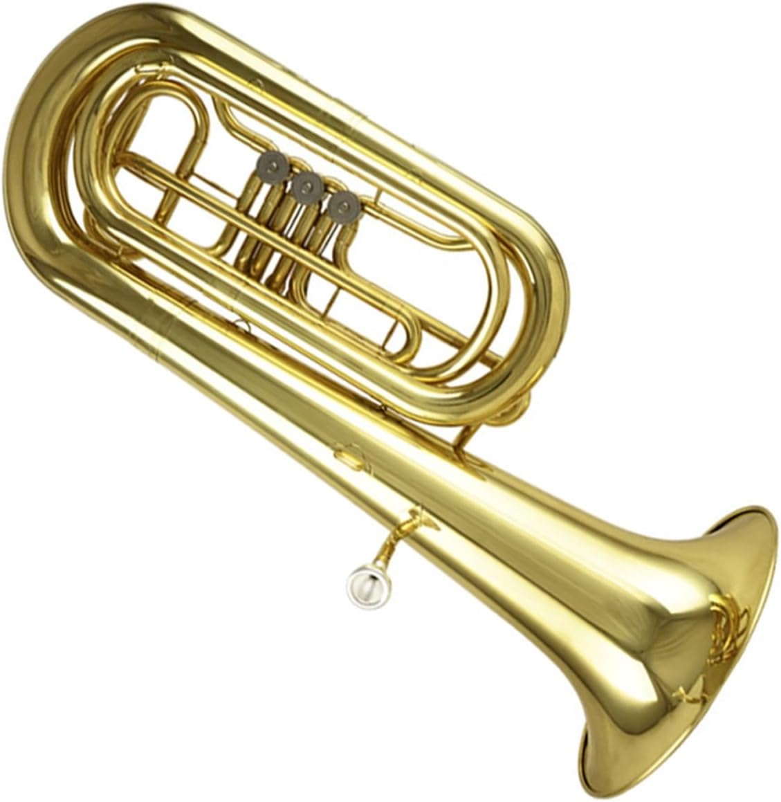 Euphonium A Three Keyboard Instrument With B Flat Keys Is Designed For Professional Adult Performance Euphonium All-brass Instrument