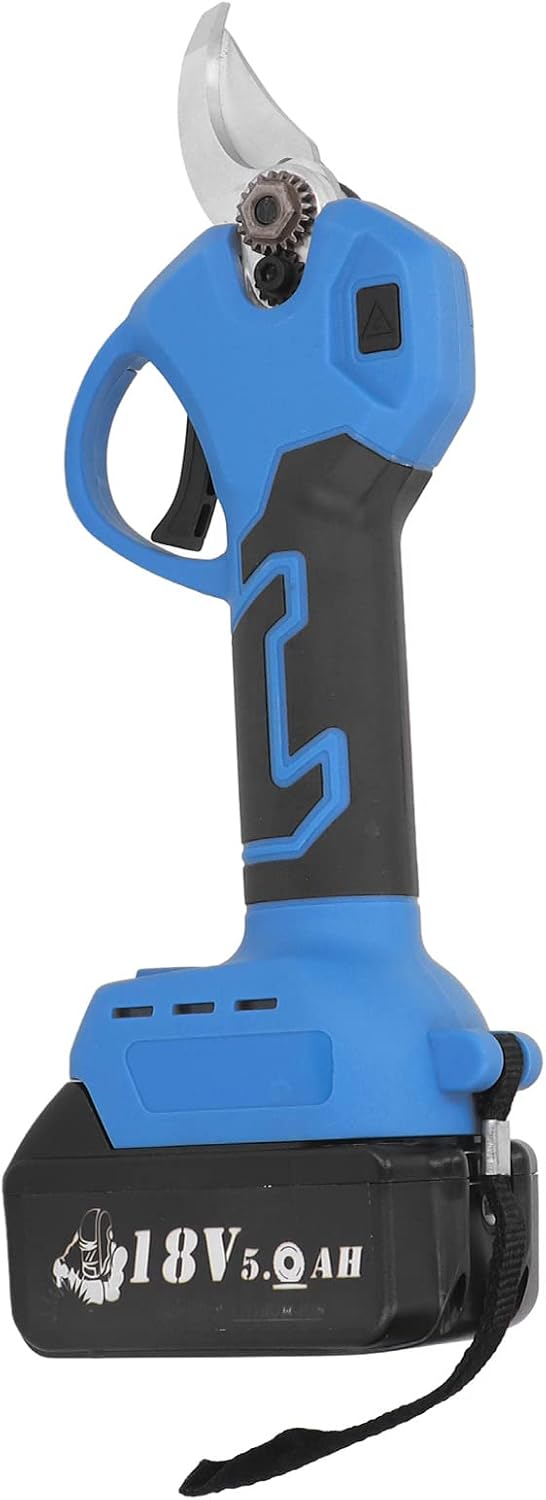 Cordless Pruner Shear, 18V Professional Cordless Electric Pruning Scissors Ergonomic Handle High Carbon Steel Tree Branches