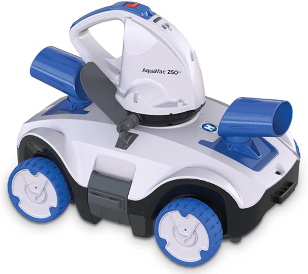 Hayward W3RCH200CU AquaVac 250 Li Cordless Robotic Pool Cleaner for Flat-Bottomed Pools (Automatic Pool Vaccum)