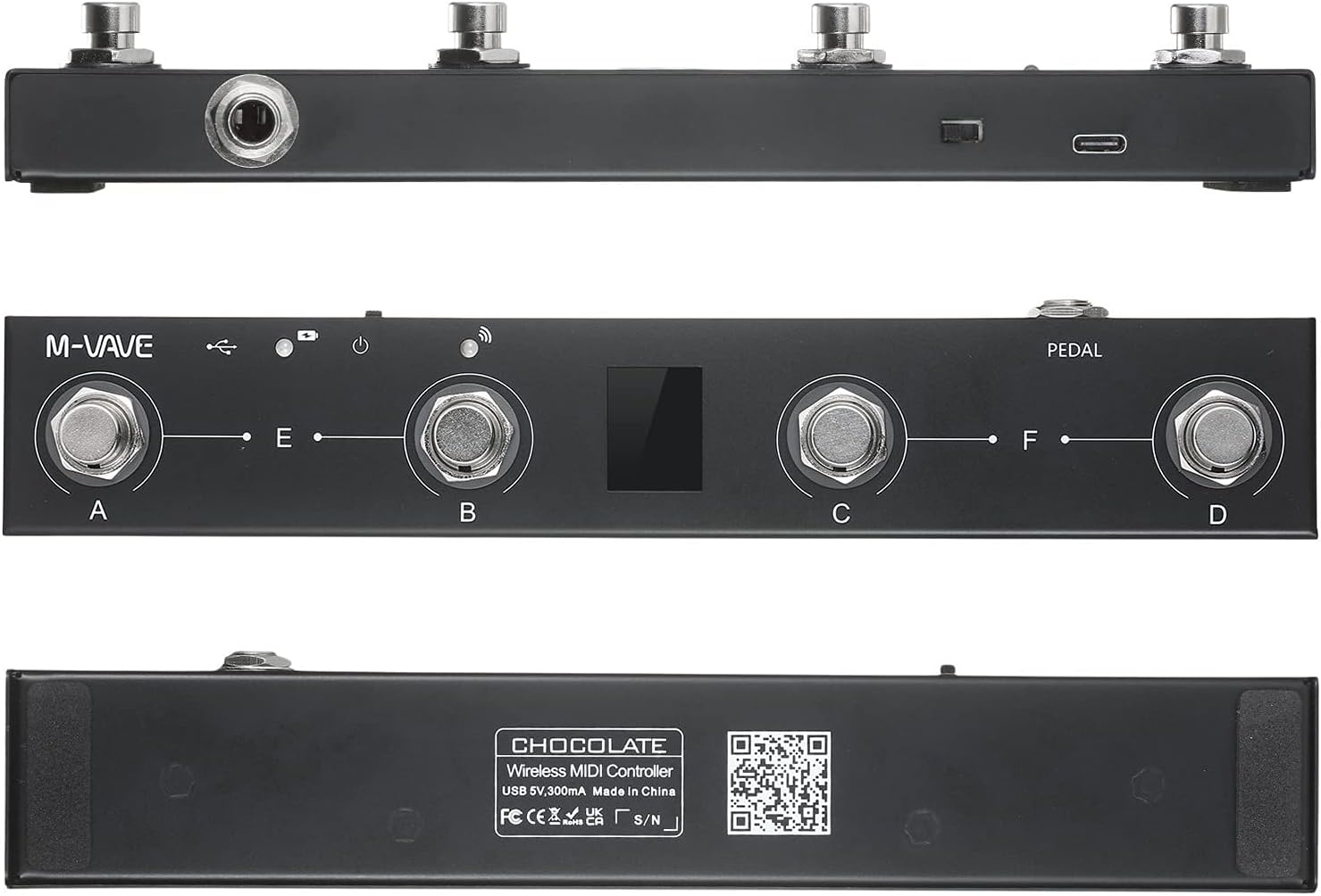 BT Wireless MIDI Controller and 25-Key MIDI Keyboard