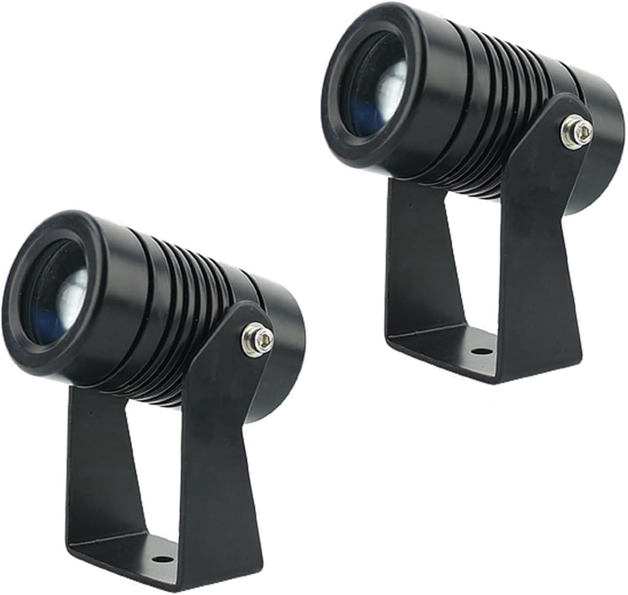 2PCS Led Beam Light - Rotation Spotligh, 24V/85-265V LED Beam Spotlight, Outdoor Building Exterior Wall Projector Lights, IP67 Waterproof Narrow Beam Spot Light ( Color : Green , Size : 10W(85-265V) )