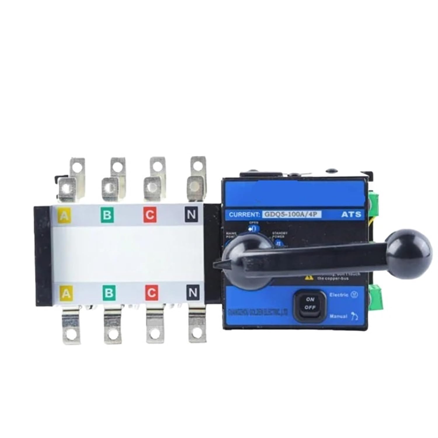 Golden 400A ATS 4P Generator Spare Parts Engine Accessories Electronics Automatic Transfer Switch Replace