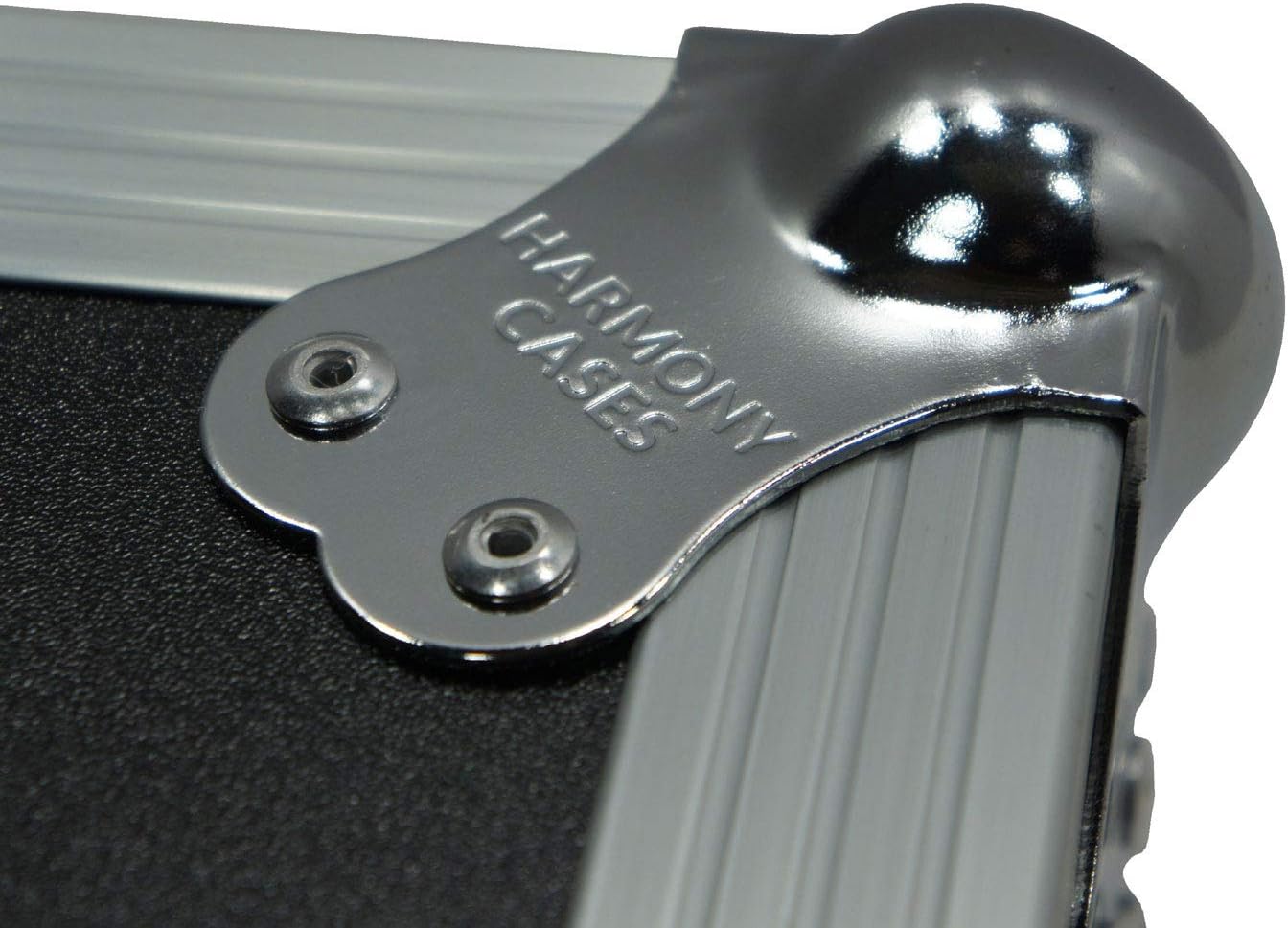 Harmony Audio Cases HC12UADC Flight DJ Amp 12U Veritcal Rack Amplifier DJ Case Wheels