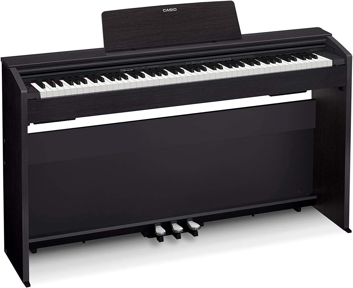 Casio Privia PX-870 Digital Piano - Black Bundle with Adjustable Bench, Headphones, Piano Book, Online Piano Lessons, Instructional DVD, and Austin Bazaar Polishing Cloth