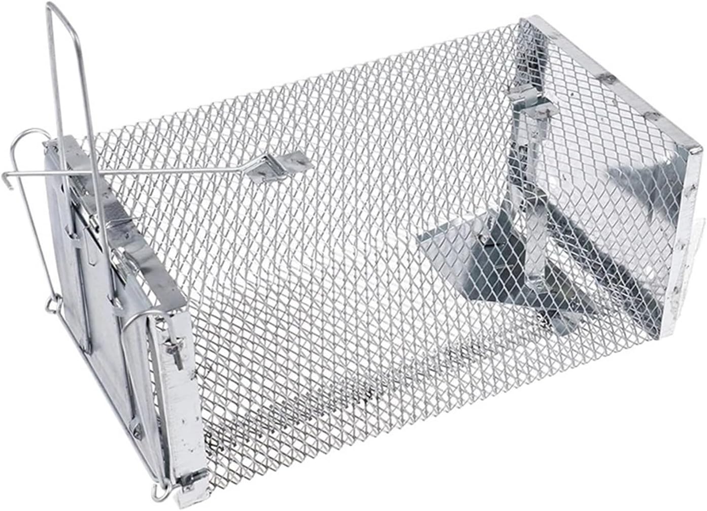 Rat Traps,Automatic Cycle Mouse Trap Household Efficiency Mousetrap Large Space Automatic Rat Snake Trap Cage Safe