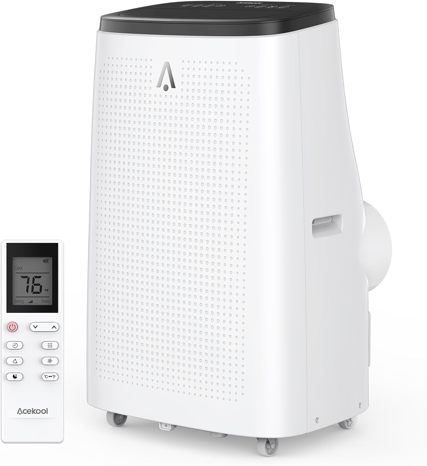 Portable Air Conditioner, 14000BTU 3-in-1 AC Unit, Low Noise & Energy Saving Portable AC with Efficient Drain Design, Reliable Cooling for Rooms up to 750 Sq.Ft.