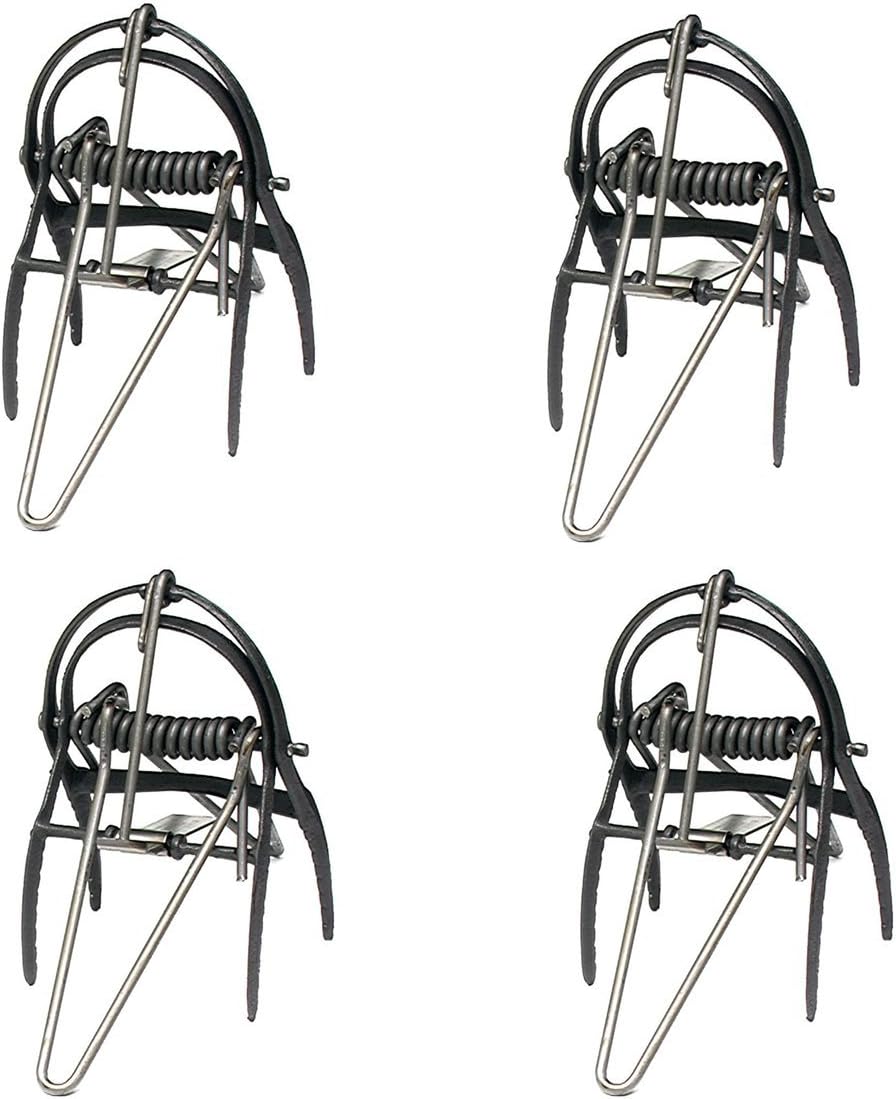Victor Out O' Sight Mole Trap, Below Ground Rodent Trap, 4 Pack