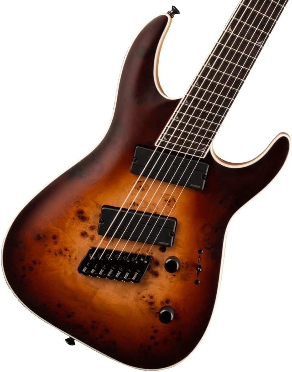 Jackson Concept Series SLAT MS7 Electric Guitar - 2-tone Bourbon Burst