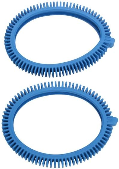 Replacement for 2 Pk-Poolvergnuegen Pool Cleaner Front Tires w/Super Hump 896584000-143 Blue