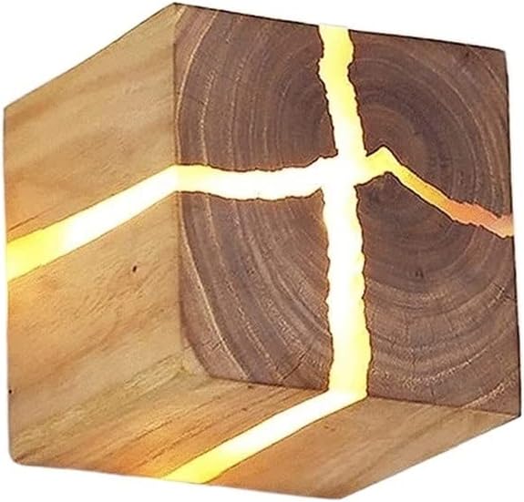 MECOLA Bedside Reading Night Light Square Wall Light Indoor Sconce Lighting for Lighting Fixture for Bedroom, Hallway, Kitchen, Living Room