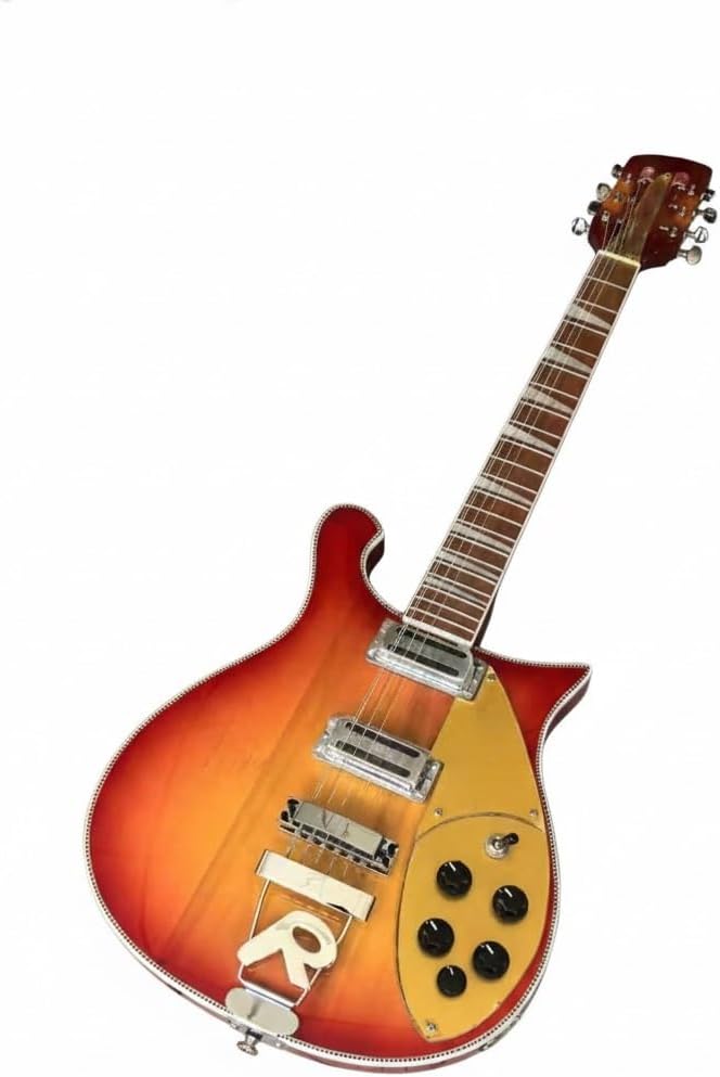 12 String Electric Guitar Professional Series - Lightweight Basswood Body & Rosewood Fretboard(Brown)