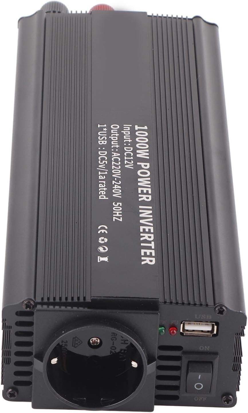 Oumefar 1000w Pure Sine Inverter 12v Converter Power Inverter Power Inverter Correctionwith Solar Panel