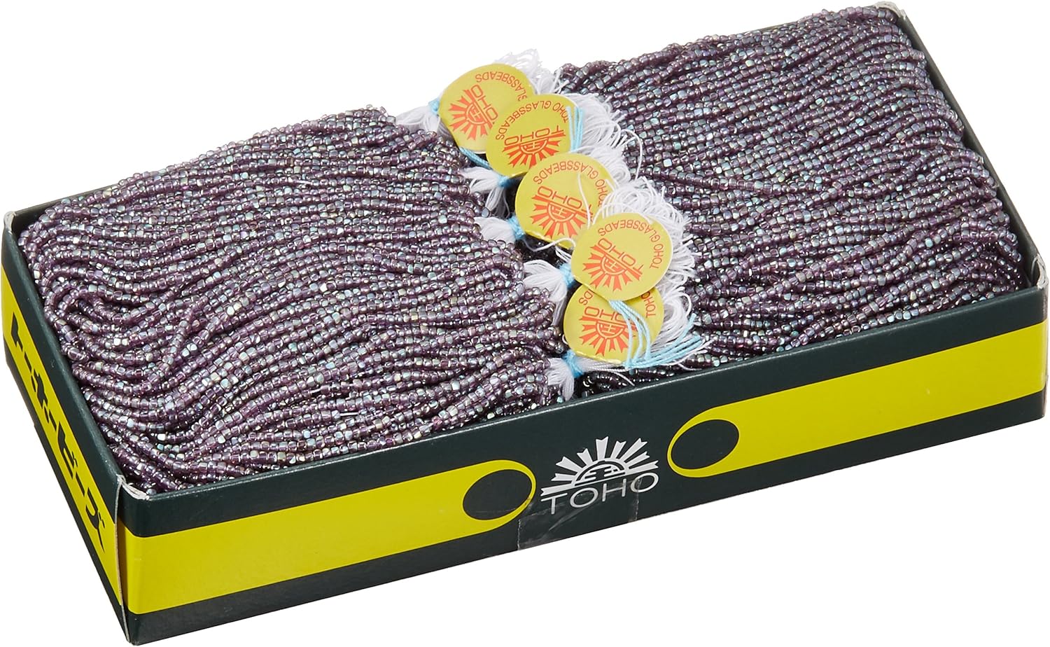 TOHO CRS-206 Extra Small Three Cut Beads, 10 Bundles, Thread Threading Beads, Outer Diameter Approx. 0.06 inches (1.6 mm), 328.1 ft (100 m)