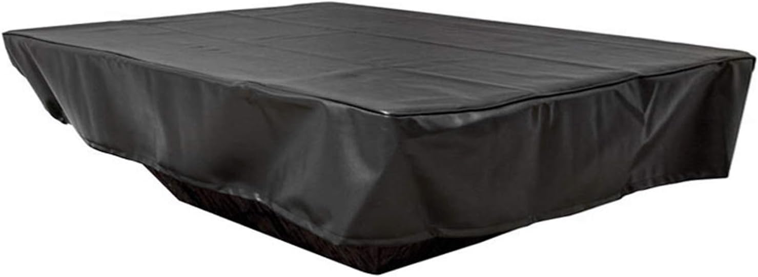 Hearth Products Controls HPC Fire Rectangular Black Vinyl Fire Pit Cover (FPC-114x40), 114x40 Inch