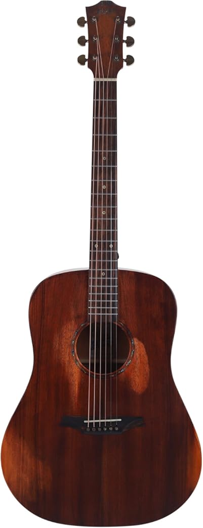 Bromo BAR 1HM ALL-Solid Dreadnought Acoustic Guitar