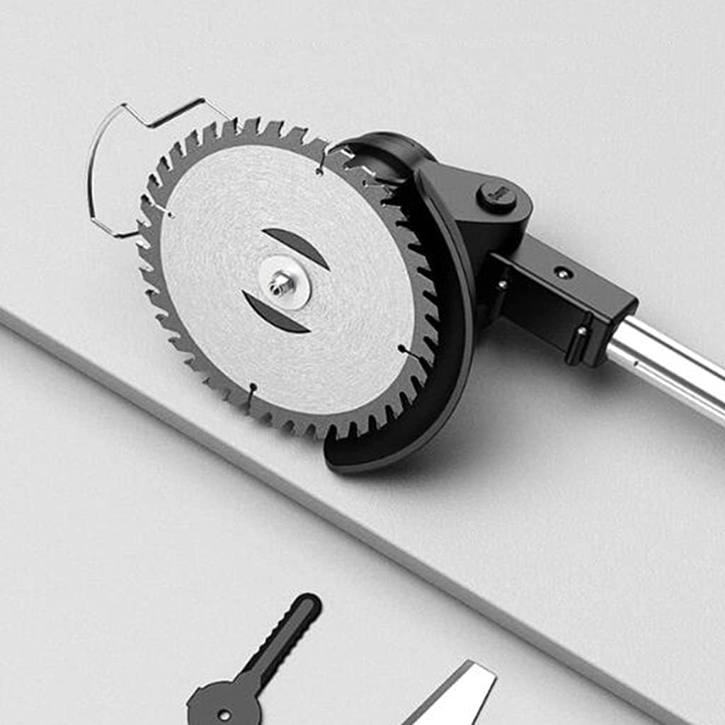 Lawn Mowers Household Lawn Mower Lithium Battery Rechargeable Lawn Mower Lightweight and Convenient Multifunctional Electric Lawn Mower (Black Battery*2)