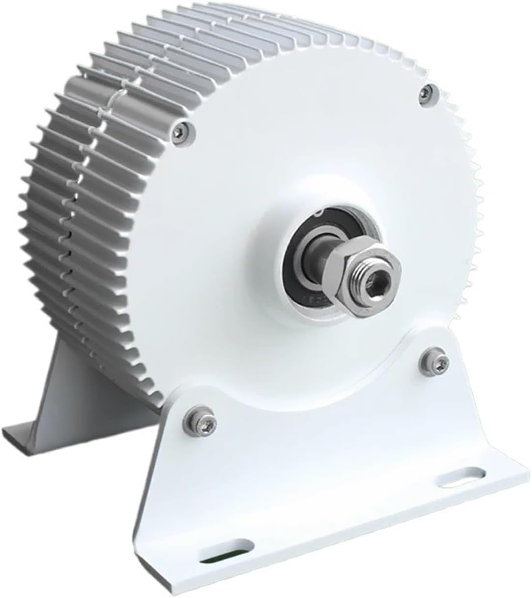 Wind Turbines Generator Low Speed Wind Power Generator 1000W 1500W 12V 24V 48V Gearless Permanent Magnet Generator Industrial Energy(Type1,24V_1000W)