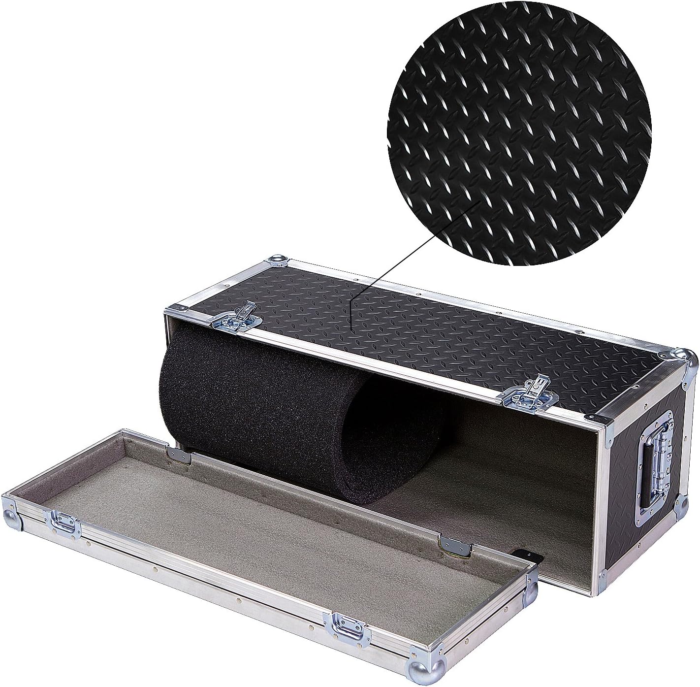 Head Amplifier 1/4 Ply ATA Light Duty Case with Diamond Plate Laminate Fits Bad Cat Hot Cat 30w Guitar Amp Head