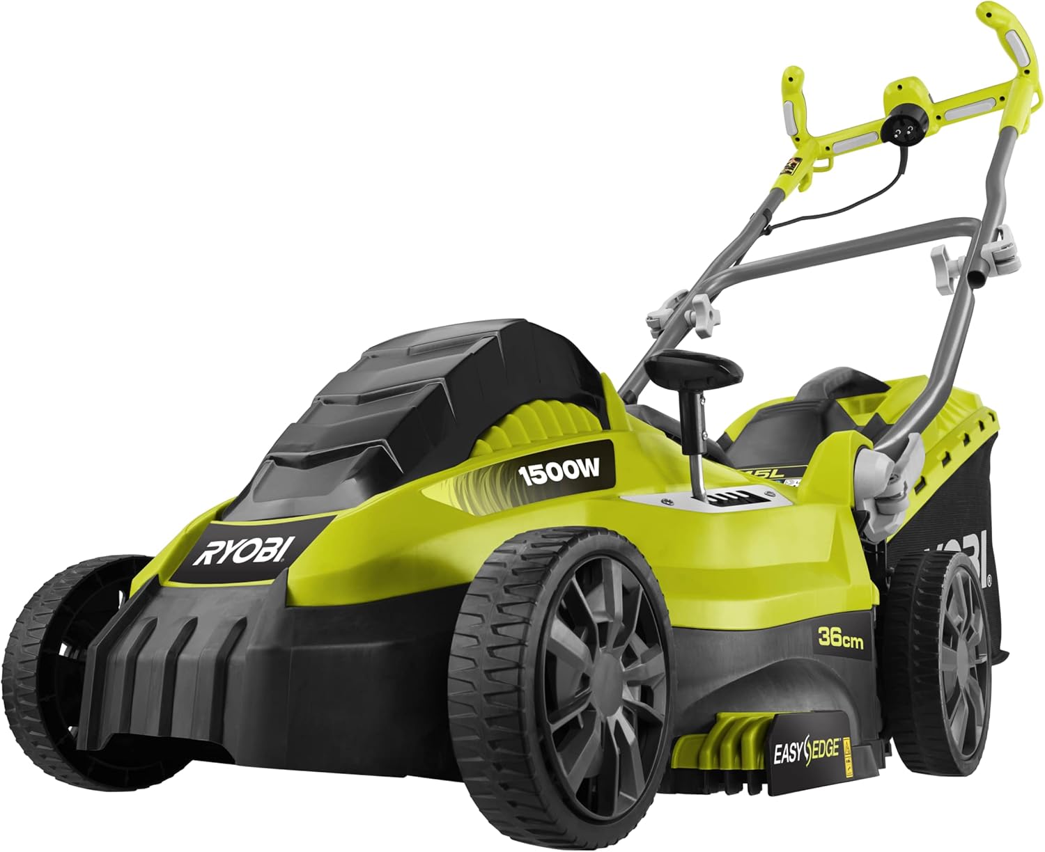 Ryobi 5133002345 RLM15E36H 1500W Electric Lawnmower 36cm Cutting Width, 1500 W
