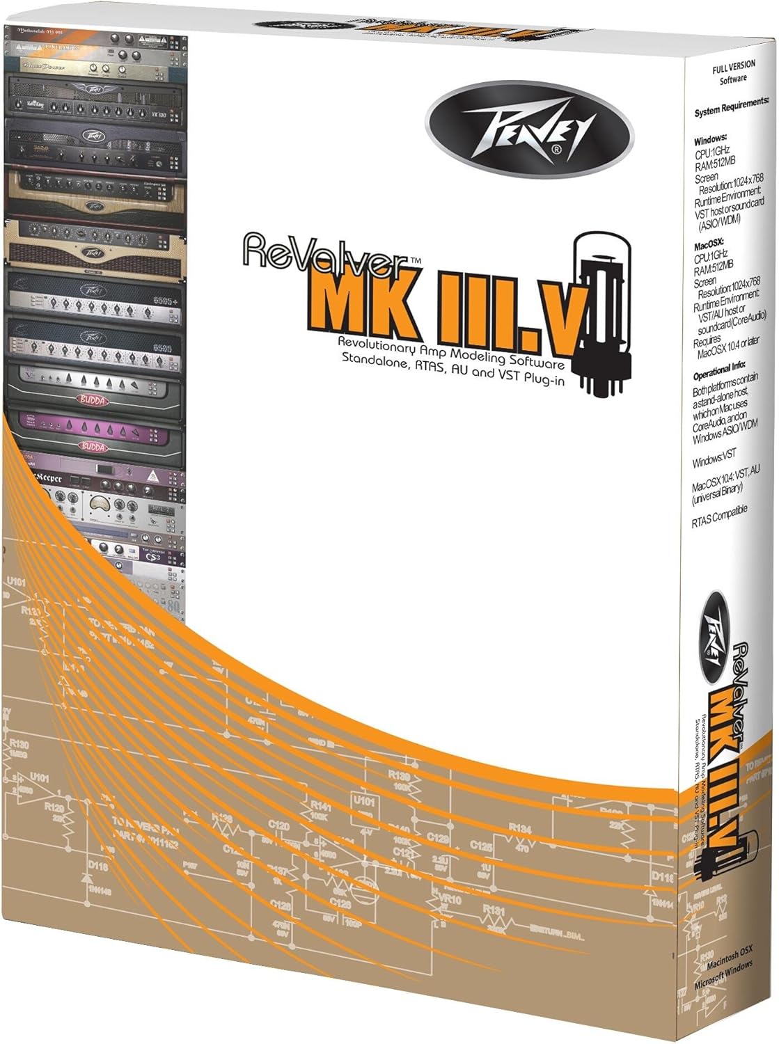 Peavey ReValver HP Guitar Amp Modeling Software