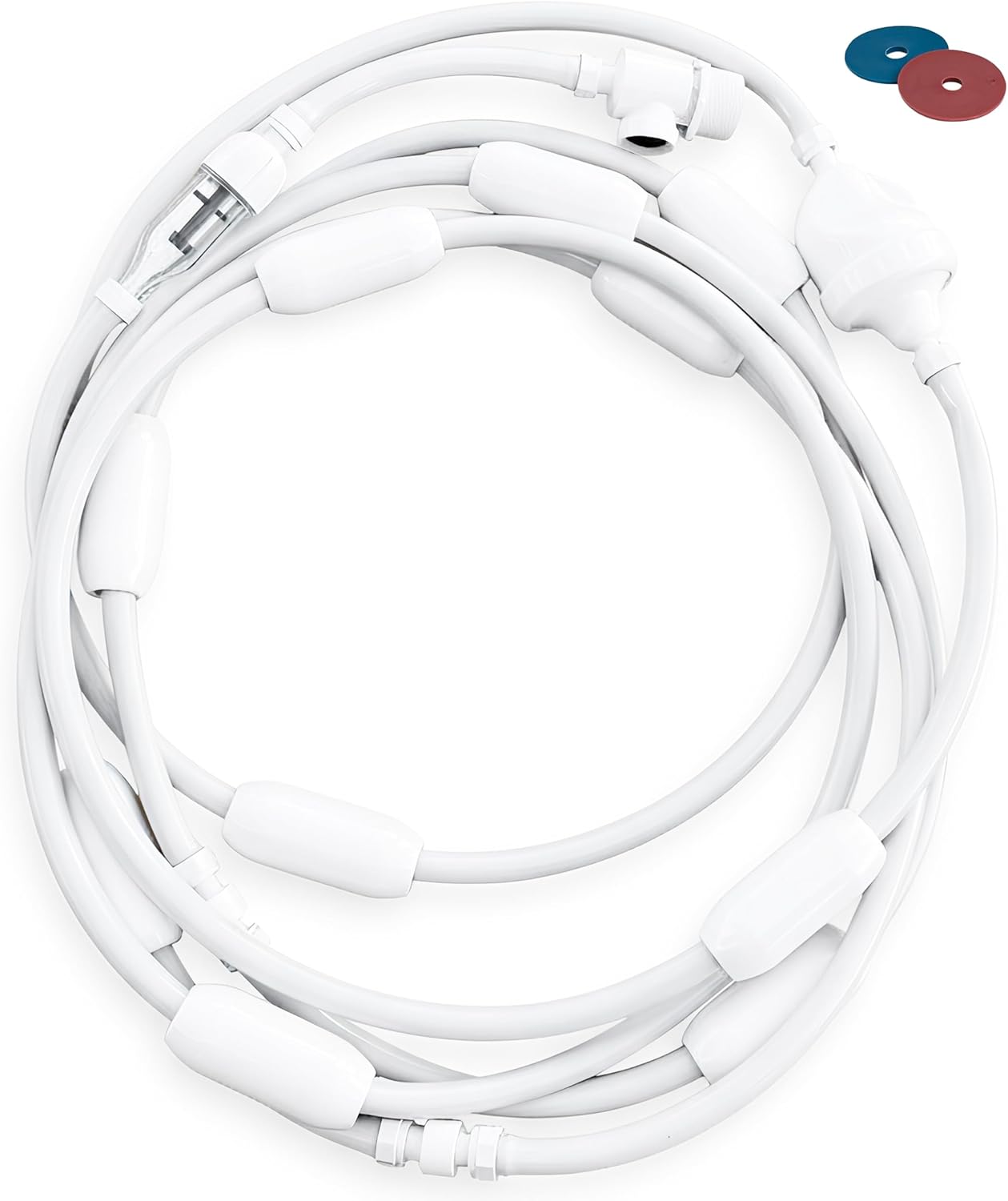 Upgrade Pool Cleaner Feed Hose, 32.8ft G5 Pool Cleaner Hose Replacement Parts with UWF & Float for Zodiac Polaris 280 380 180 3900 etc (NOT Fits Polaris 360)