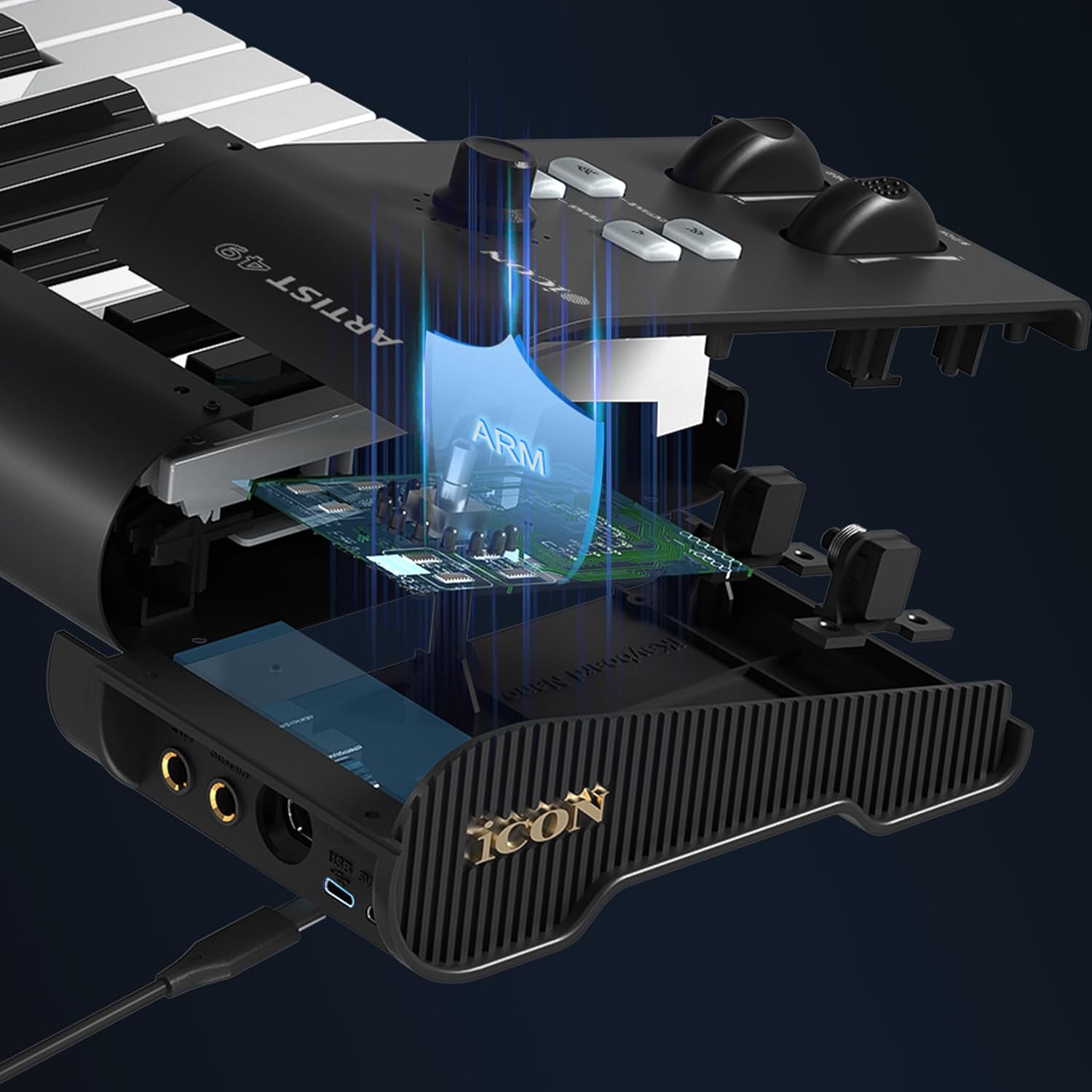 iCON Pro Audio Artist MIDI Keyboard Controller Series (Artist 25)