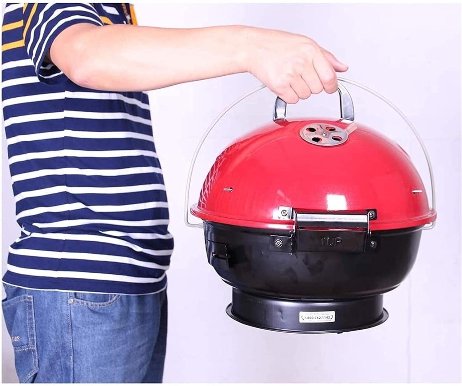 Fire Pit Fire Pit Steel Folding Outdoor Garden Patio Heater Grill Camping Bowl BBQ with Poker, Grate, Grill Carry Stove Brazier Stove