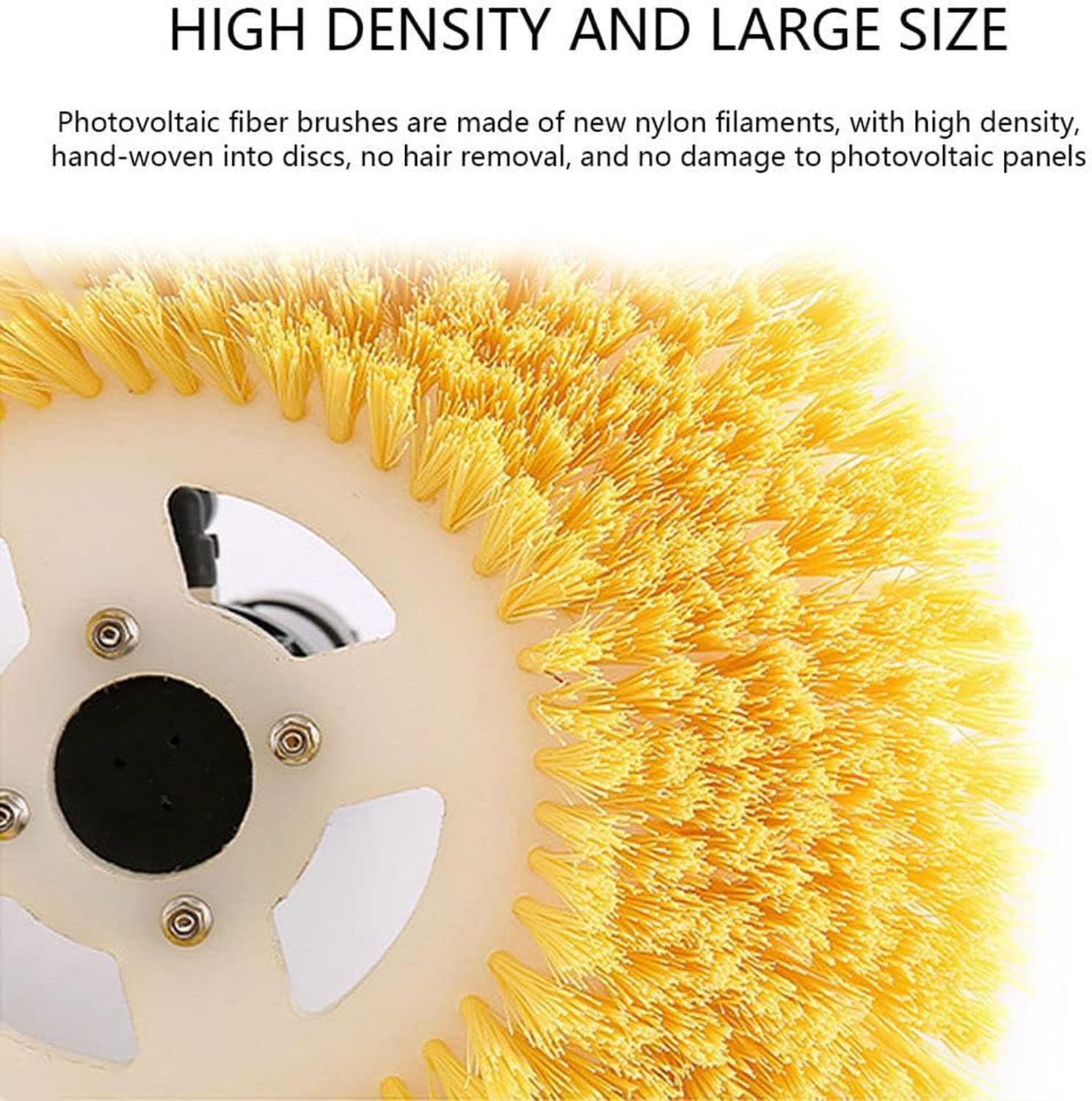 Electric Photovoltaic Panel Cleaners Outdoor Cleaning Tool, Solar Panel Electric Cleaning Brush Adjustable Extension Handle for Window Glass, Solar Panel Freebattery-3.5M