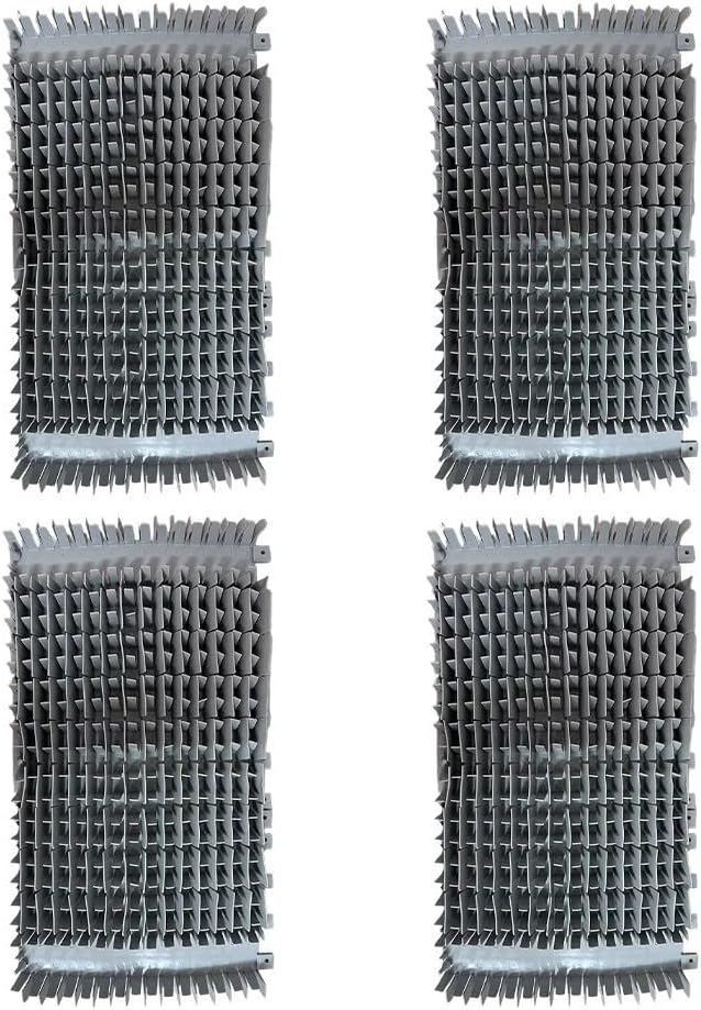 Front Rear Brush For Dolphin, 6101641-R2 Pool Cleaner Replacement Parts For DX3 M200 Replacement Robotic Climbing Brushes(4pcs)