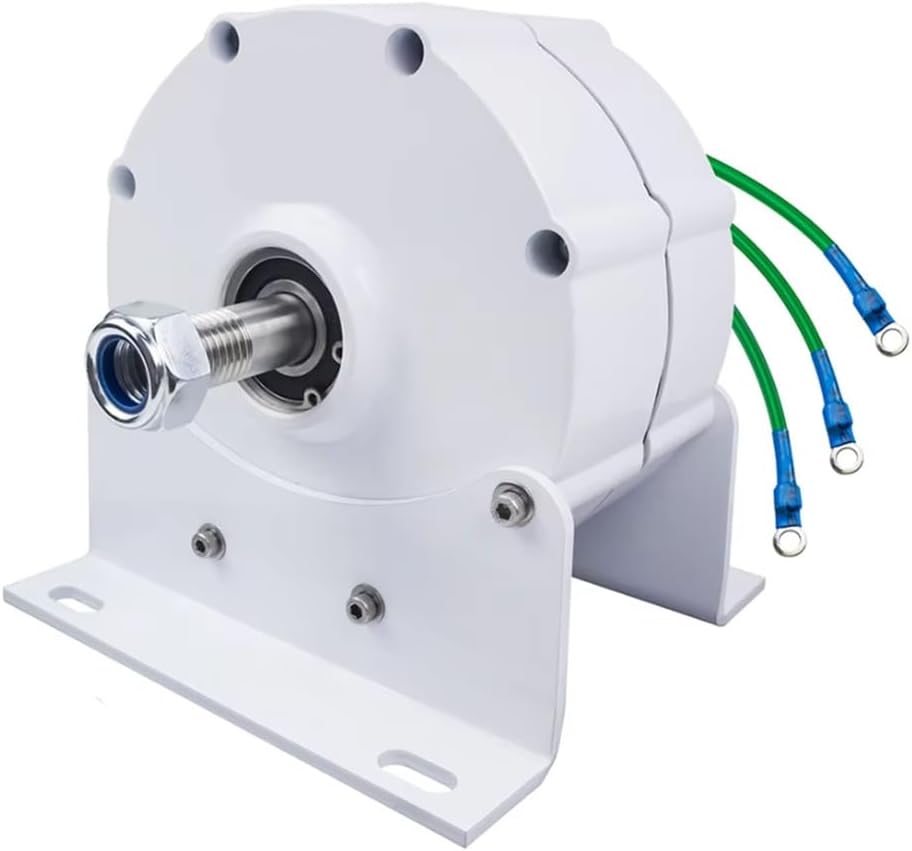 8000W Small Permanent Magnet Generator Ac Alternator for DIY Your Own Horizontal Wind Turbine Water Wind Turbine Generator Withcontroller (12V 24V 48V 220V)﻿,48V