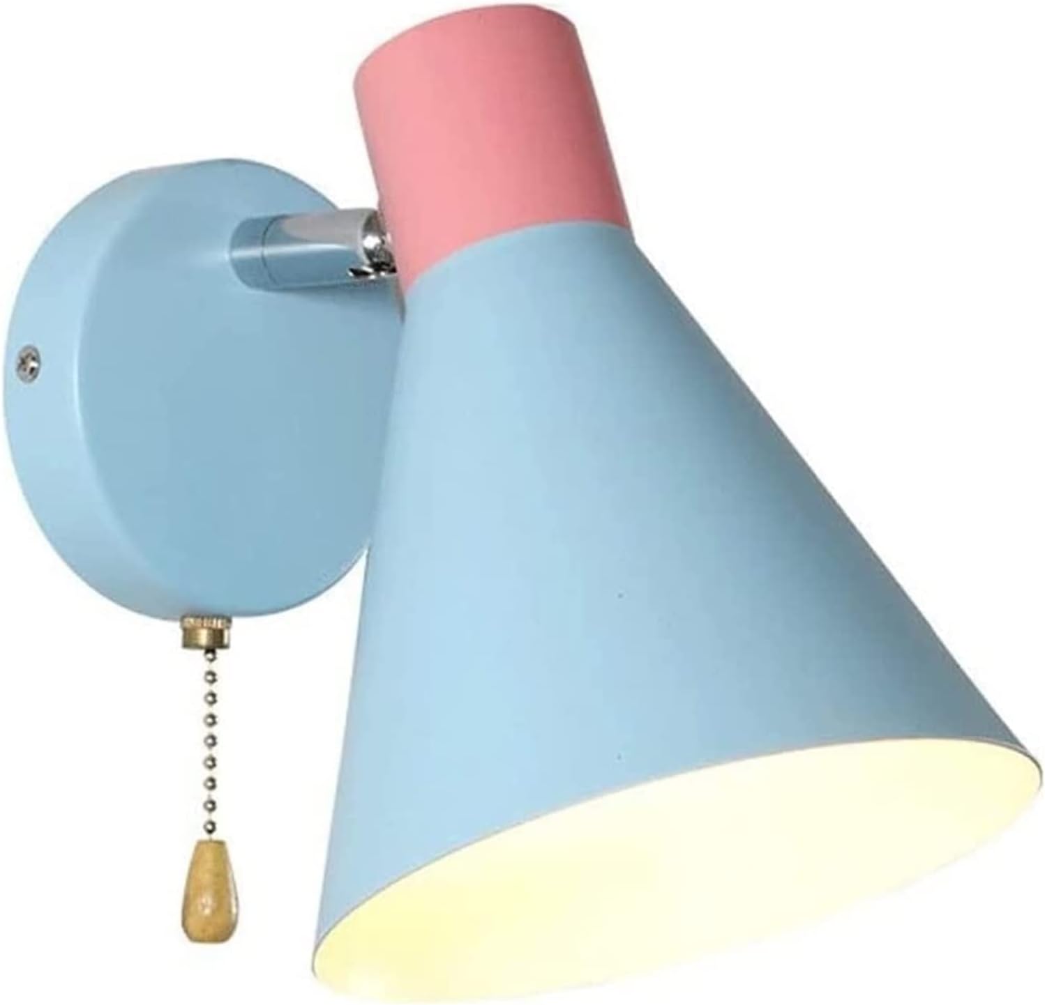 E27 Base Lighting Fixture Metal Wall Sconce for BedLiving Reading Creative Simple Wash