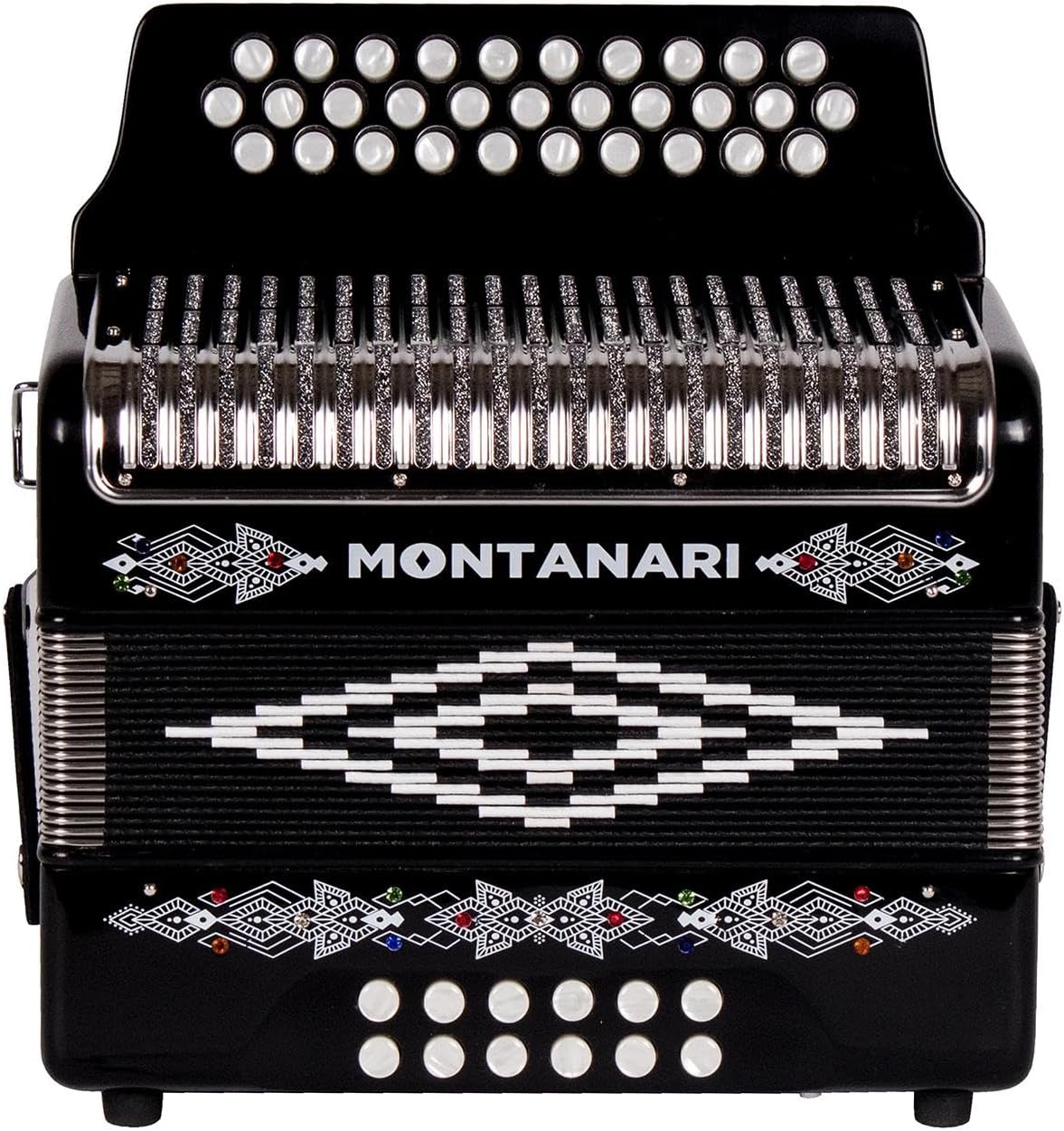 Montanari 3112 MG Accordion No Switch EAD Black