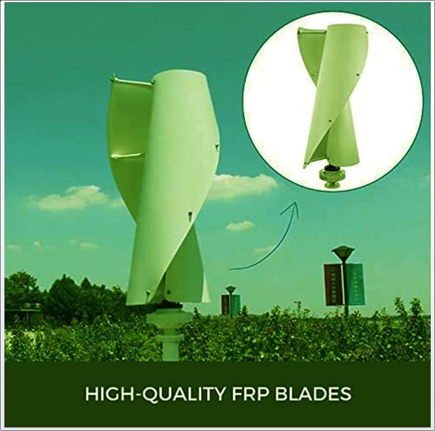 Wind Turbine Generator, 12000W Wind Turbine Wind Turbine Generator Kit for Boats, Decks