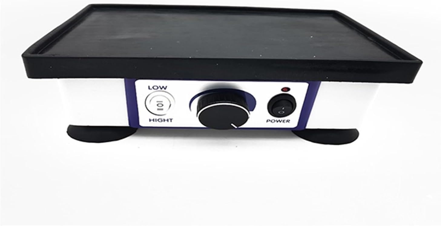 Dental Gypsum Oscillator Dental Laboratory Equipment Gypsum Shake Machine Dental Model Vibration Machine with Efficiency(Gray)