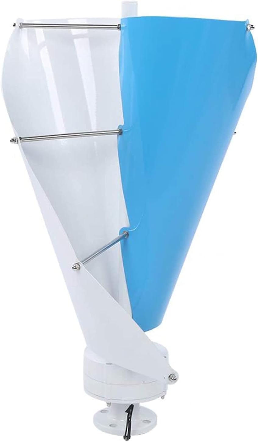 Wind Generator,Spiral Vertical-Shaft Medium Voltage 8000W Wind Turbine Generator Windmill