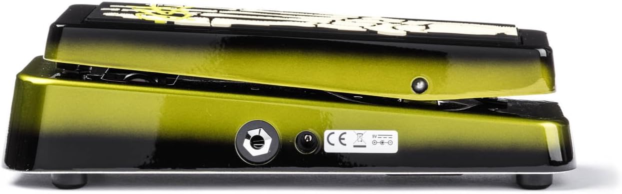 Dunlop KH95 Kirk Hammett Signature Cry Baby Wah Pedal Bundle with 2 Patch Cables and Dunlop 9V Power Supply