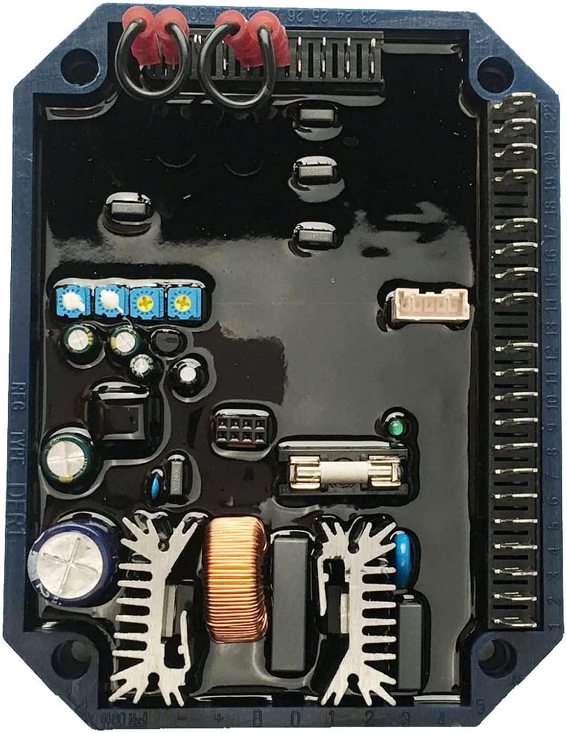 KRRK-parts DER1 AVR Voltage Regulator Compatible for Mecc Alte Generator Genset
