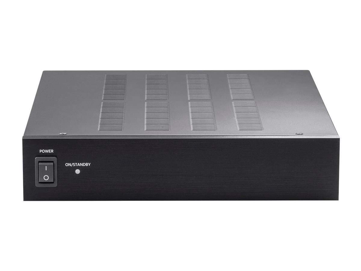 Monoprice Unity 200-Watt Bridgeable Power Amp - Class‑D Amplifier, 12-Volt Input/Output Triggers, Rack Mountable