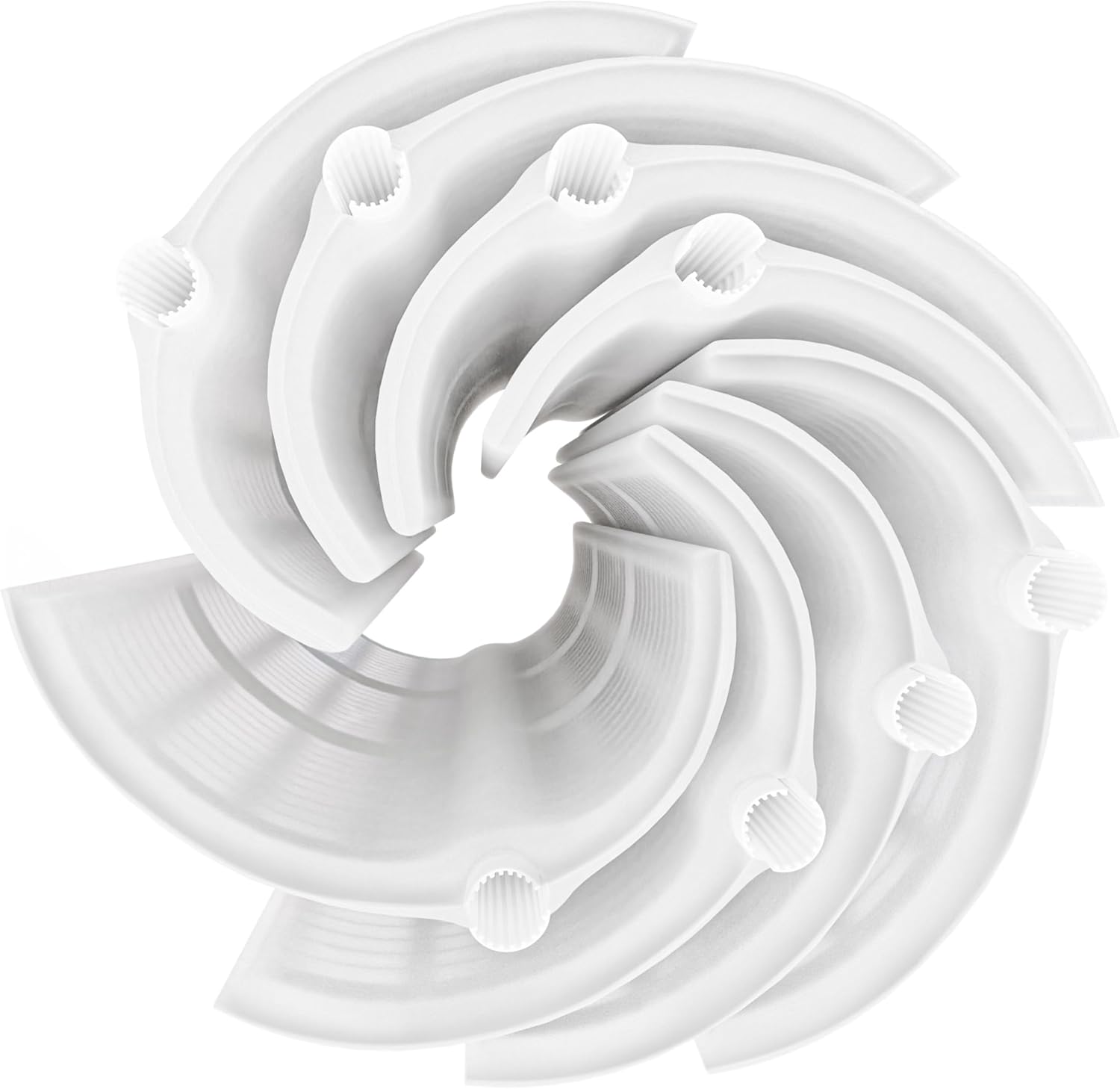 Cryspool® 1003 DE Filter Compatible with FNS Plus 36, Jandy dev36, DE3620(DEX3600DA), 59001800, FS2003, PFS1836, FC-9530, PG-1903, FG-1003, 7 Full + 1 Partial, 36 Sq.Ft DE Grid, 18 inch Height, 1 Set