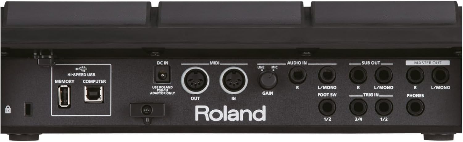 Roland Percussion Sampling Pad with 4GB Internal Memory, Black (SPD-SX)