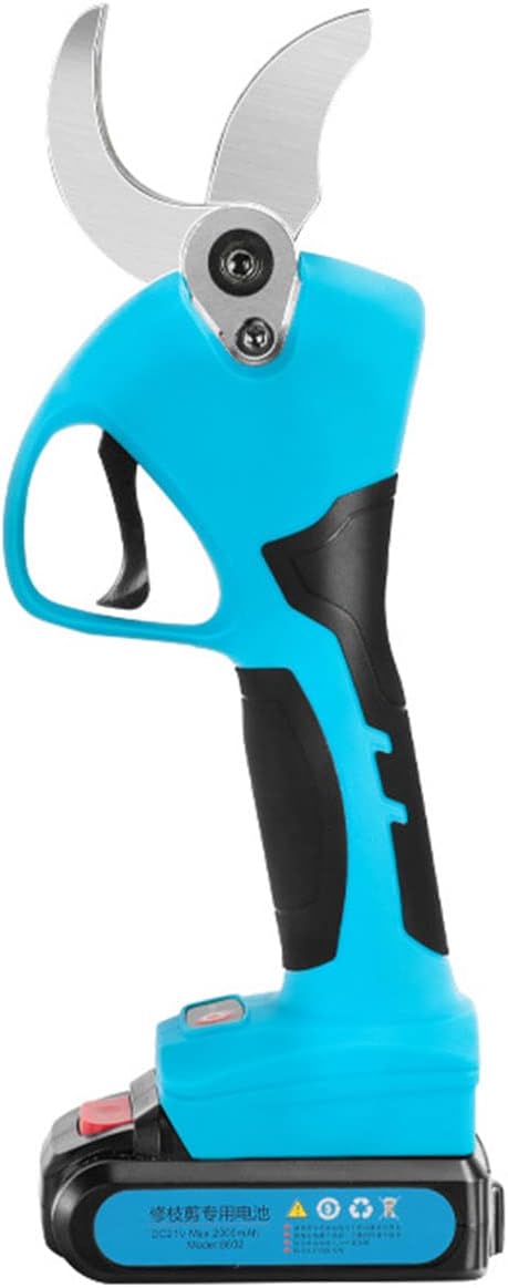 Electric Pruning Scissors Gardening Orchard seedlings Pruning Shears Electric Scissors New 4 cm Wireless Branch Scissors Electric Scissors/Blue