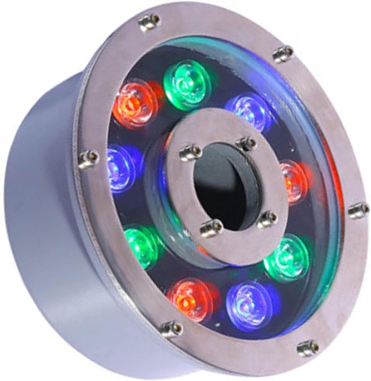 Submersible LED Fountain Light - Underwater Pond Landscape Lights - 12V Waterproof Underwater Energy Saving Lights, for Fish Pond Tank Pool Water Garden(Red,24W)