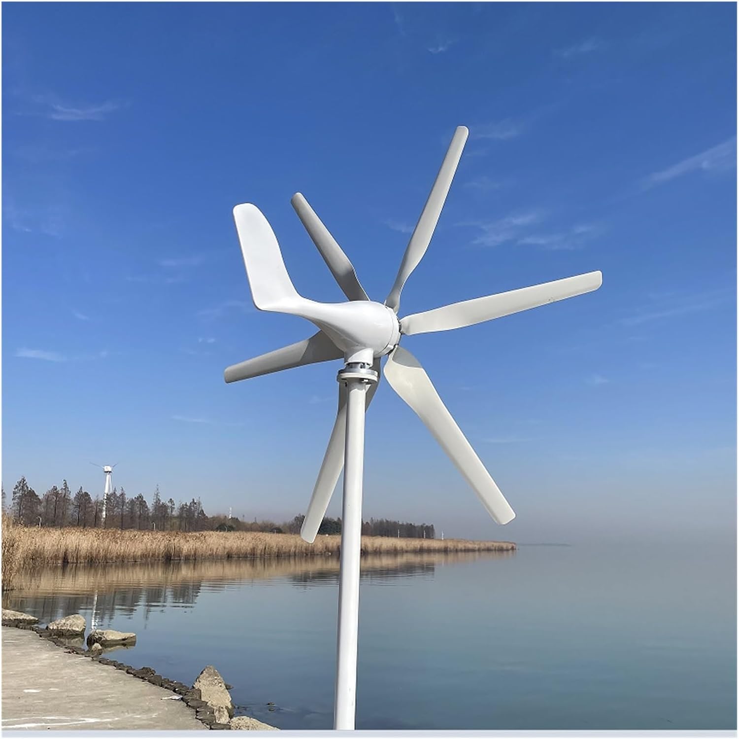 Wind Turbine Generator Kit, Low Speed Star Wind Turbine nerator 12V 24V 48V 800w Free Alternative Energy Windmill for Hybrid Solar Wind System(48v)