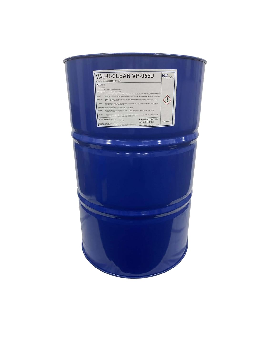 Val-U-Clean-VP-055U, 55-Gallon Drum of CNC/Machine Cleaner to Remove Dirt, Grime, and Oil